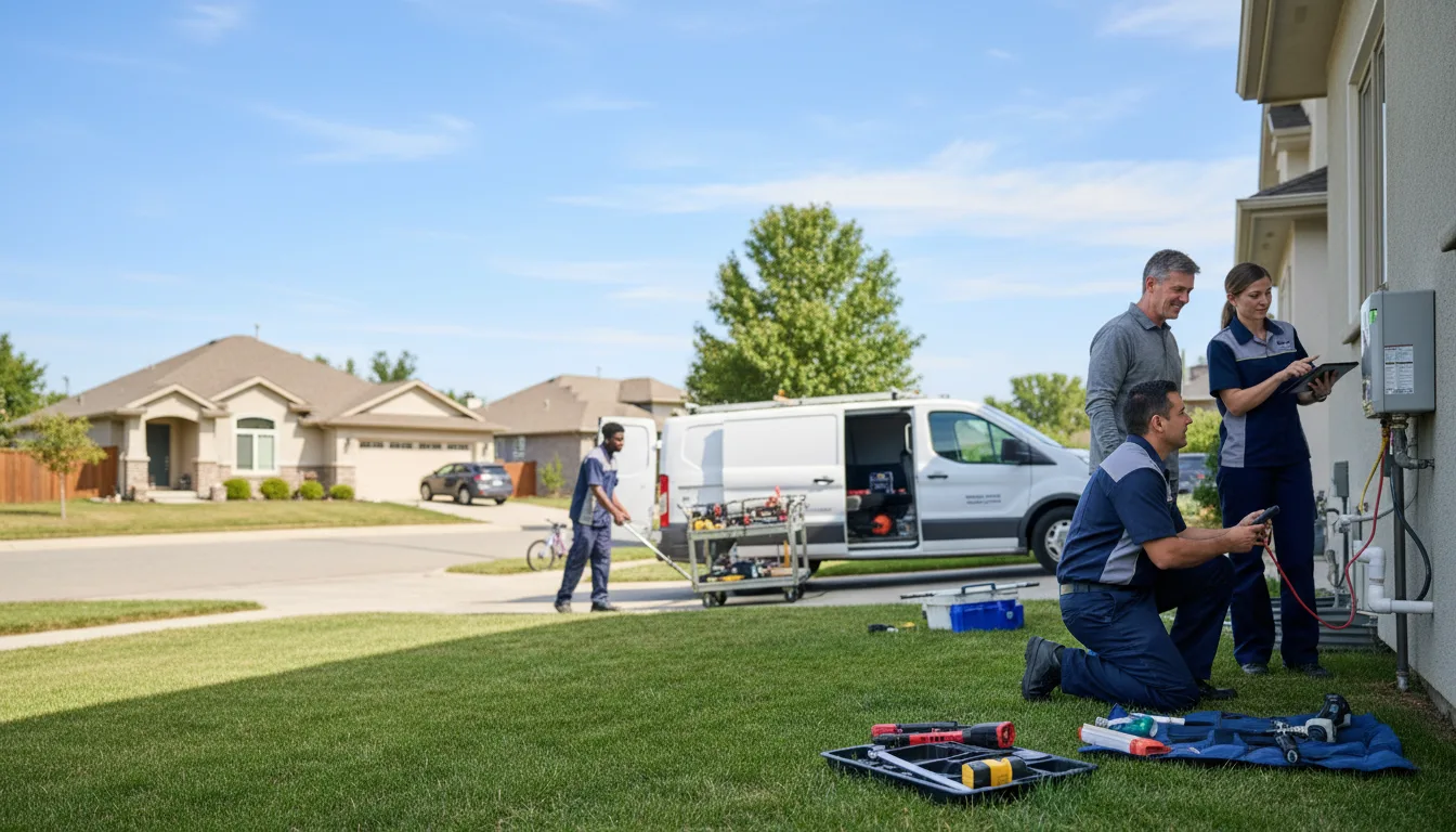 Tankless water heater service in Vienna, IL